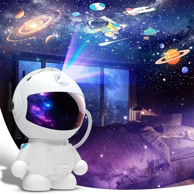 Projecteur astronaute ciel étoilé