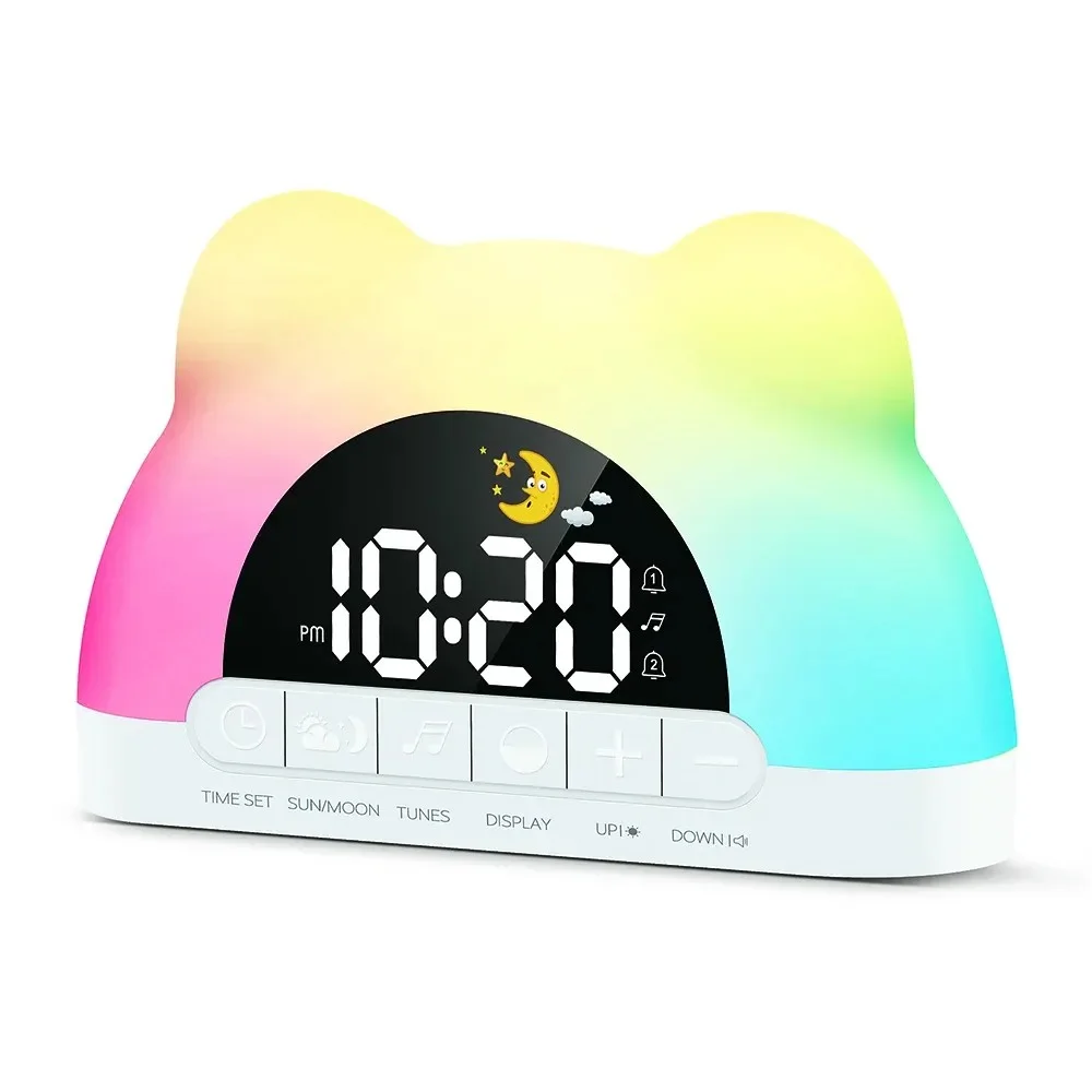 Réveil ourson lumineux