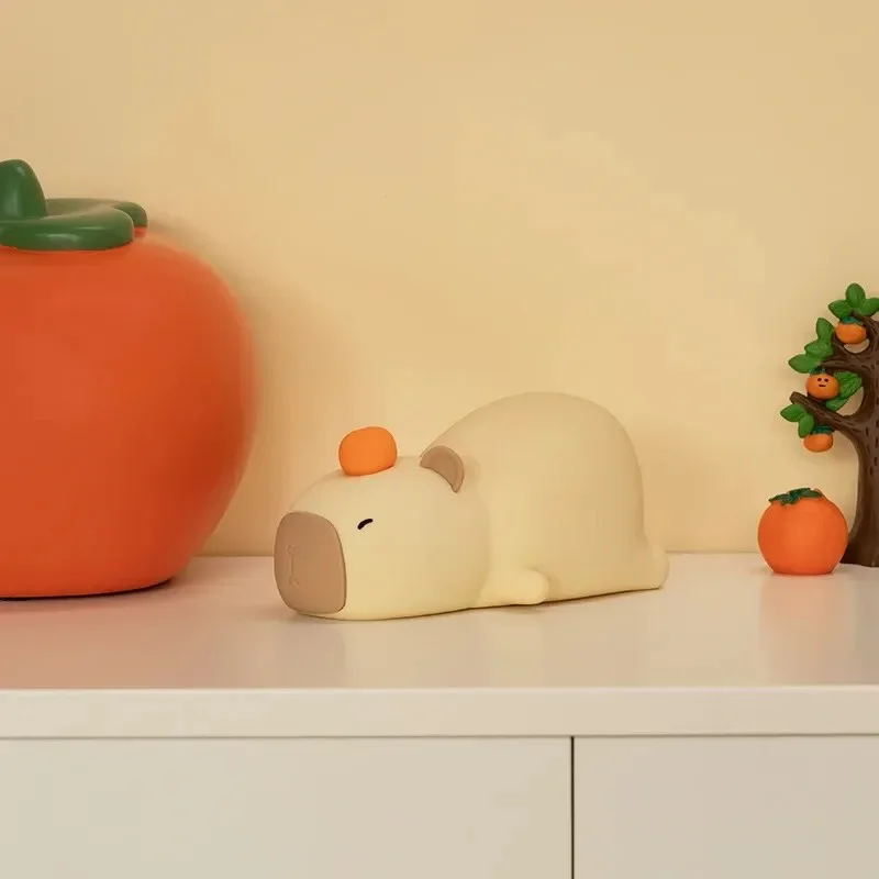 Veilleuse capybara en silicone