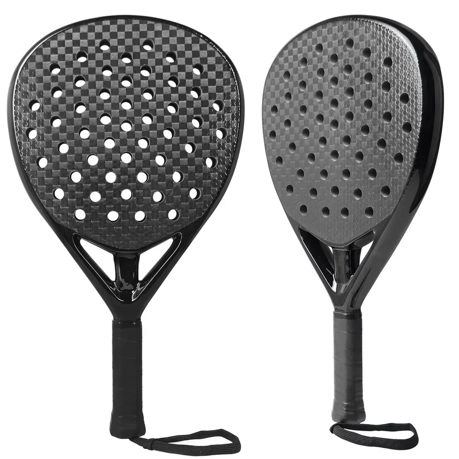 Raquette de padel carbone noire