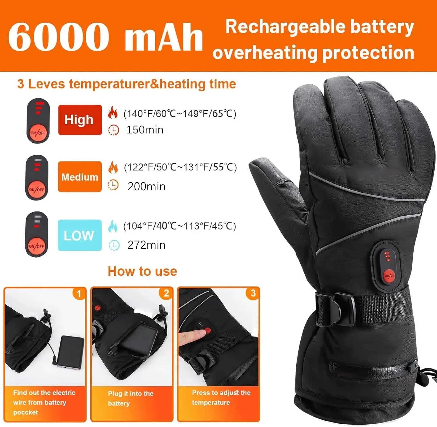 Les gants chauffants — photo 3