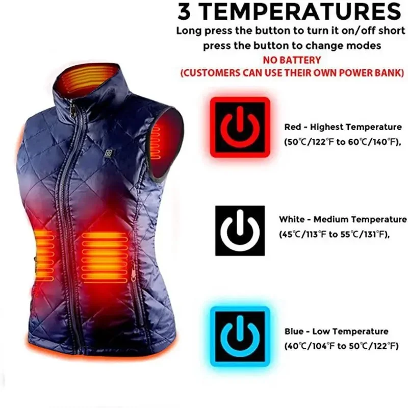 Le gilet chauffant femme — photo 4